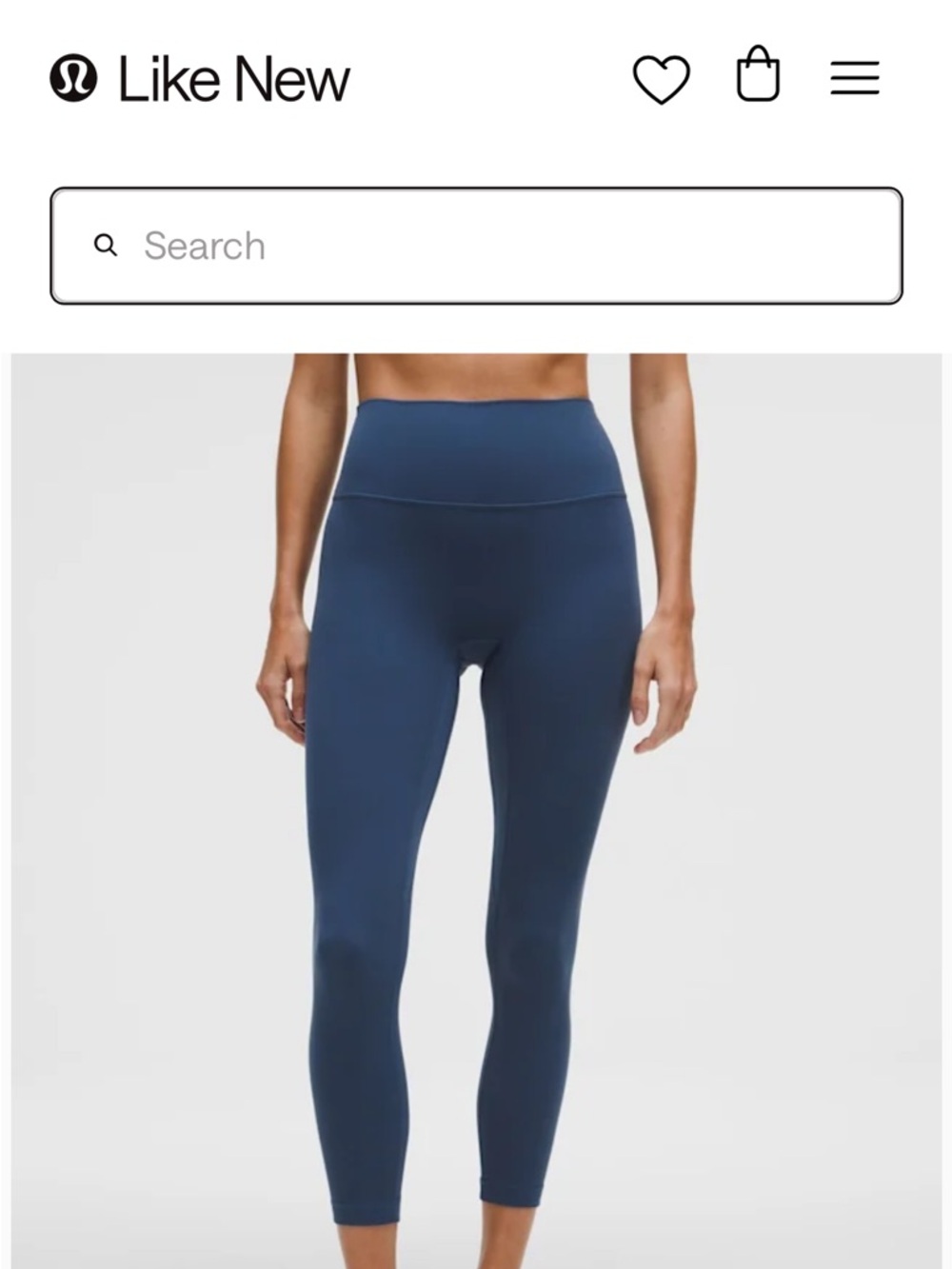 lululemon athletica High-Rise blue Leggings